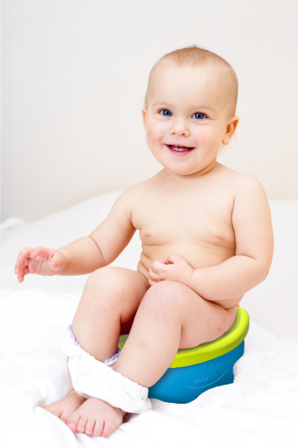 Nocnik turystyczny BANANA M, składany, nocniczek podróżny, niebieski