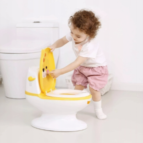 Nocnik interaktywny TYGRYSEK, nocniczek dla dziecka ze spłuczką