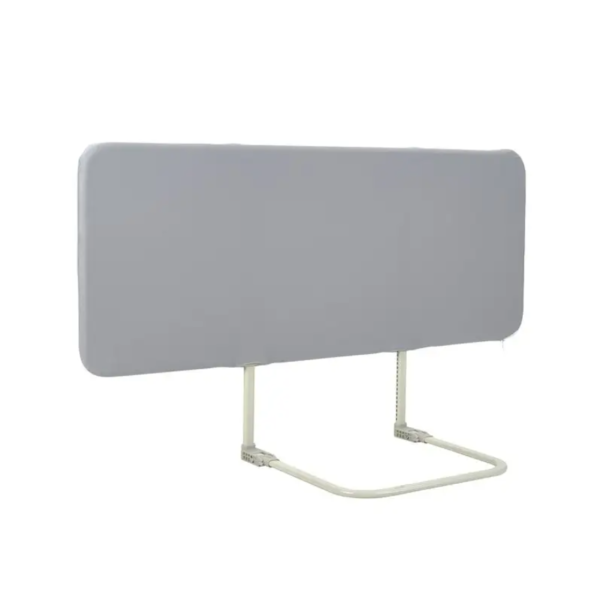 Barierka do łóżka SMART 120 cm- składana, turystyczna, szara