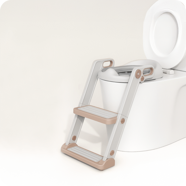 Nakładka sedesowa ROSA z drabinką, złota