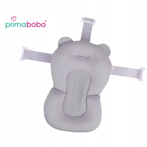 Poduszka do kąpieli niemowląt, wkładka do wanienki, szara