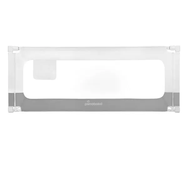 Barierka do łóżka VELVO 140 cm, barierka ochronna dla dziecka, szara