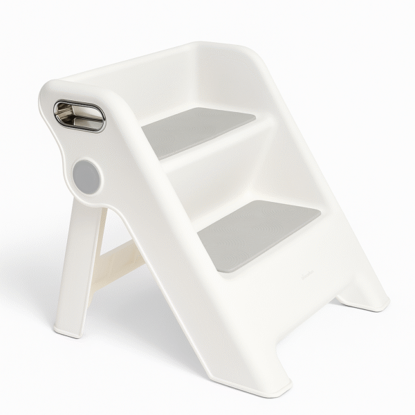 Podest MIA, podnóżek dwustopniowy, szary