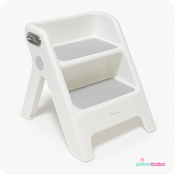 Podest MIA, podnóżek dwustopniowy, szary